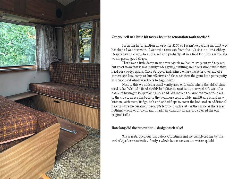Caravan Interior Design