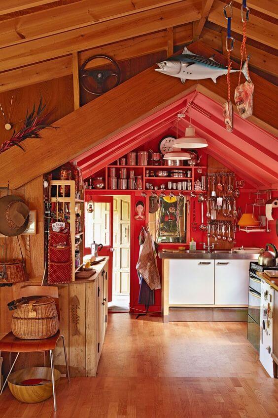 Red Kitchen