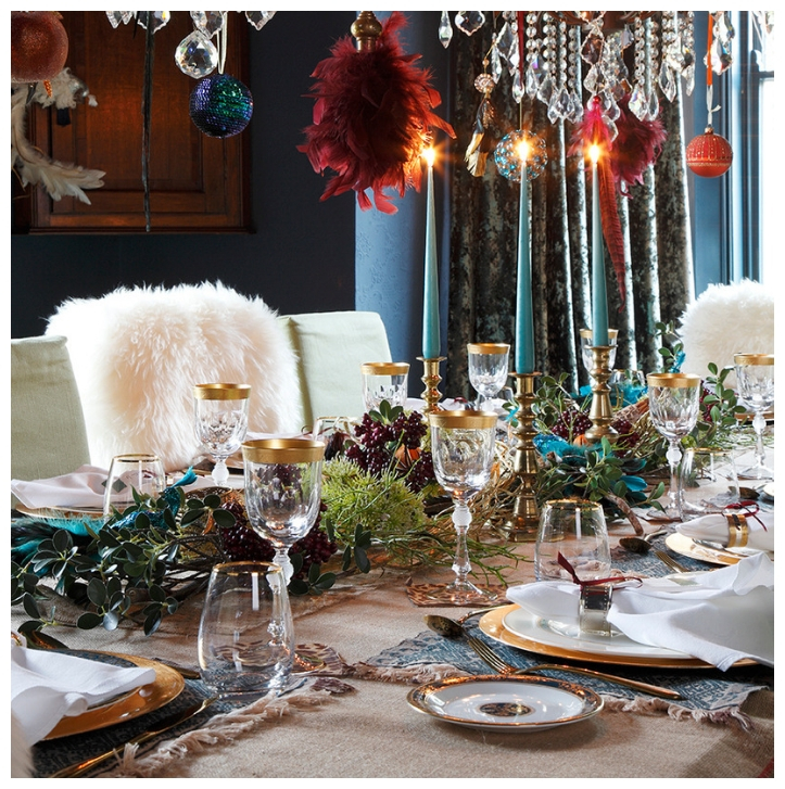 christmas decor styling